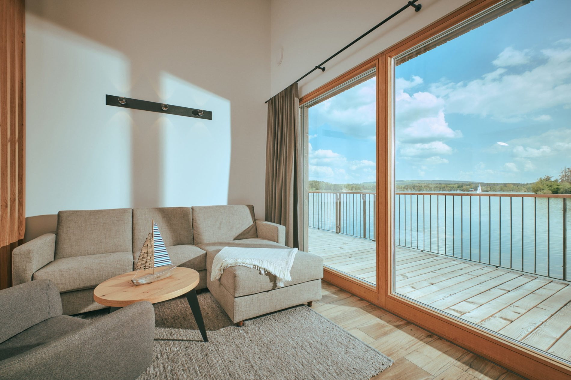 Strandchalet am Steinberger See Chalet Ferienhäuser